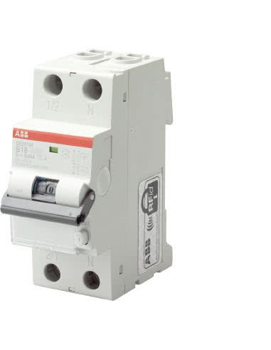 Abb DS1C25AC30 - Interruttore Magnetotermico Differenziale 6kA, AC, Curva C, 25A 30mA 1P+N